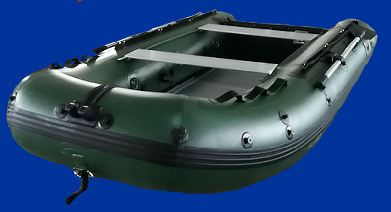 bateau vert 3.0ca + pvc 1.2mm